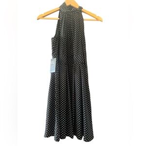 Polka Dot Halter Dress